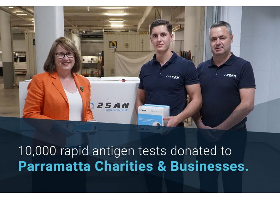 Parramatta charities & businesses to get 10,000 free rapid antigen tests