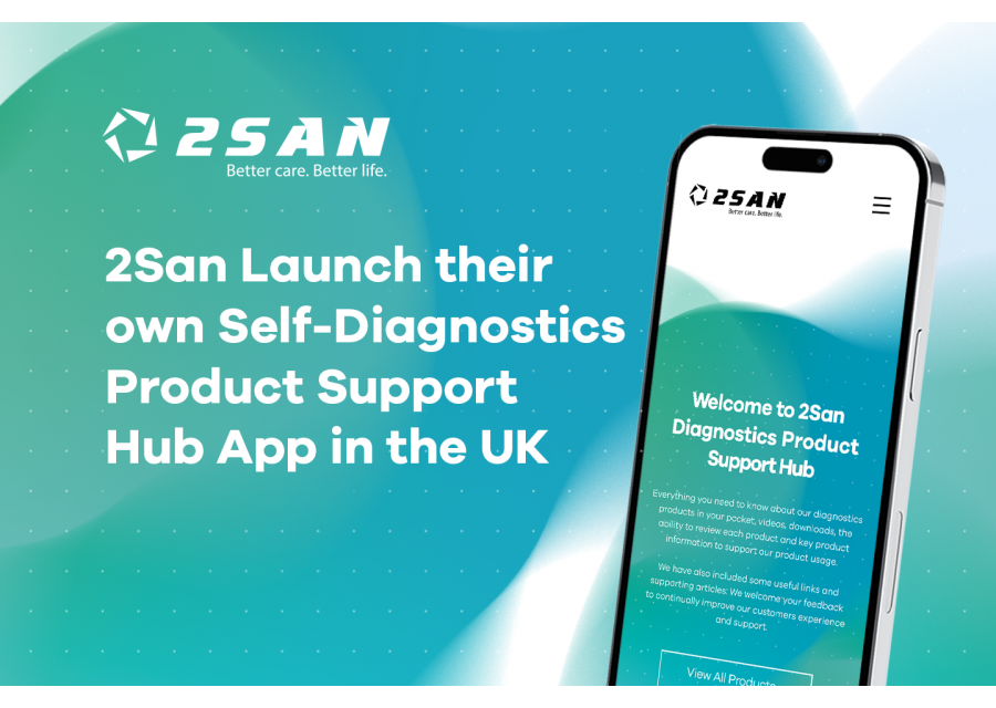 2San Launch their own Self-Diagnostics Product Support Hub App in the UK