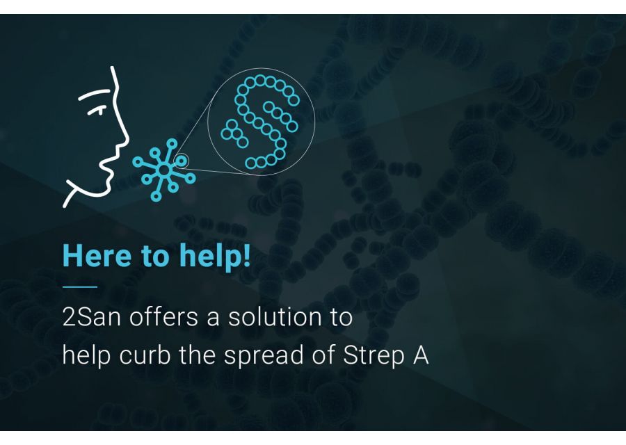 2San offers a solution to help curb the spread of Strep A