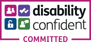 Disability confident commited logo